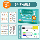 64 Pages (8 Pens + 1 Black And White Eraser)