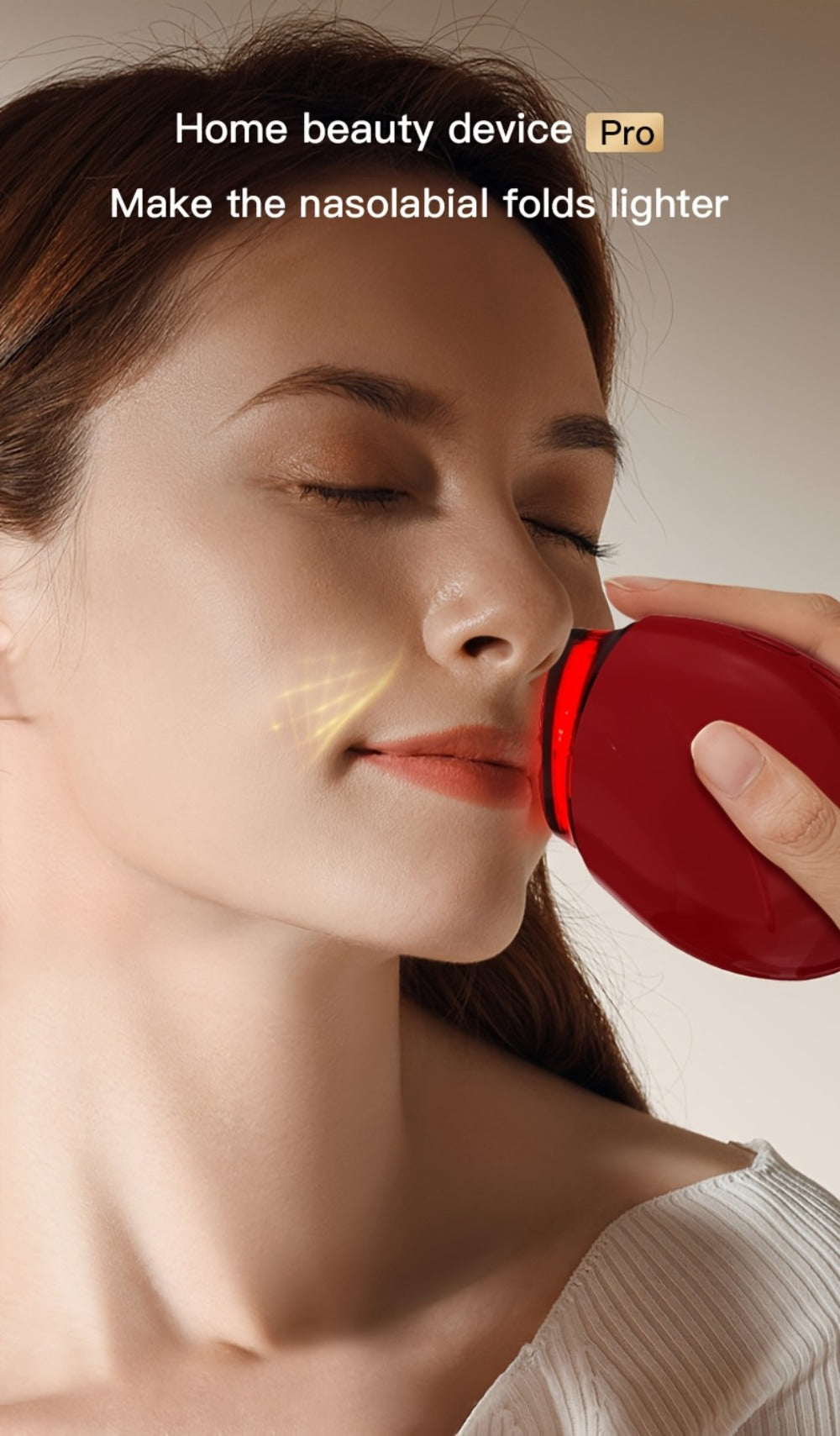 Handheld Beauty Device 3-in-1 Skincare Modes - USB Rechargeable Facial Care Tool with Color Light Therapy