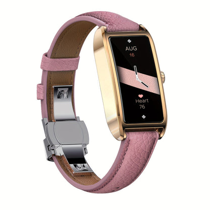 Smartwatch for Women with 1.13-Inch AMOLED Display, Cycle Tracking and Six Color Options with Model-Specific Color and Band Options