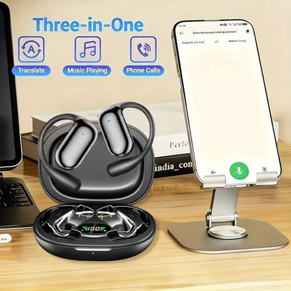 AI Translation Earbuds 144 Languages Real-Time Bluetooth 6.1 TWS Meeting Notes Noise Cancelling for an Everyday Personal Care Routine