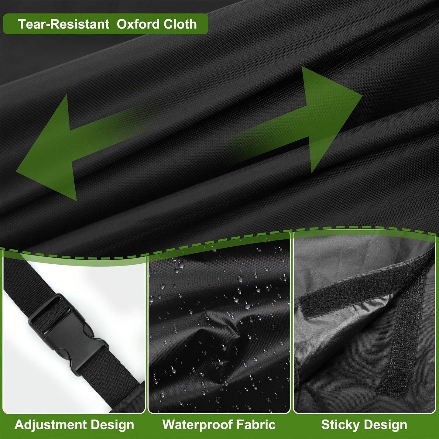 Generator Cover, Oxford Cloth Portable Generator Protector with Elastic Drawstring, UV & Rain Protection