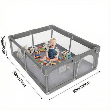 Baby Playpen with Tool-Free Assembly for Practical Everyday Home Use detail image - detail view 3