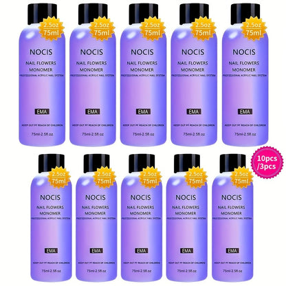 Odorless Acrylic Liquid Monomer Bulk Pack for Home and Salon Manicures, with the Listed Configuration