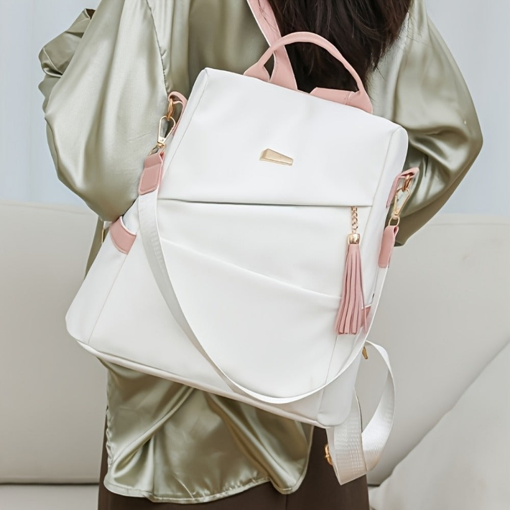 Backpack for Women – 2 In, Convertible, Large Capacity, for Travel & School – front view