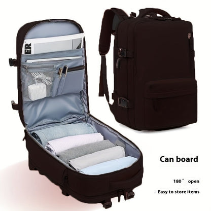 Backpack for Women – 30L, Polyester, Large Capacity, for Travel & Work – detail view 5