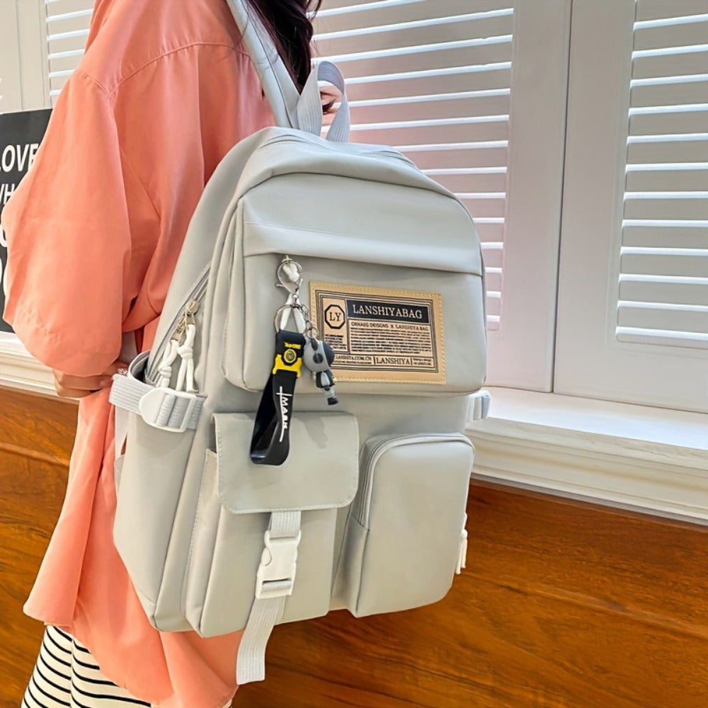 Backpack for Women – 5-Piece, Large Capacity, Lightweight, for Travel & Work – detail view 18
