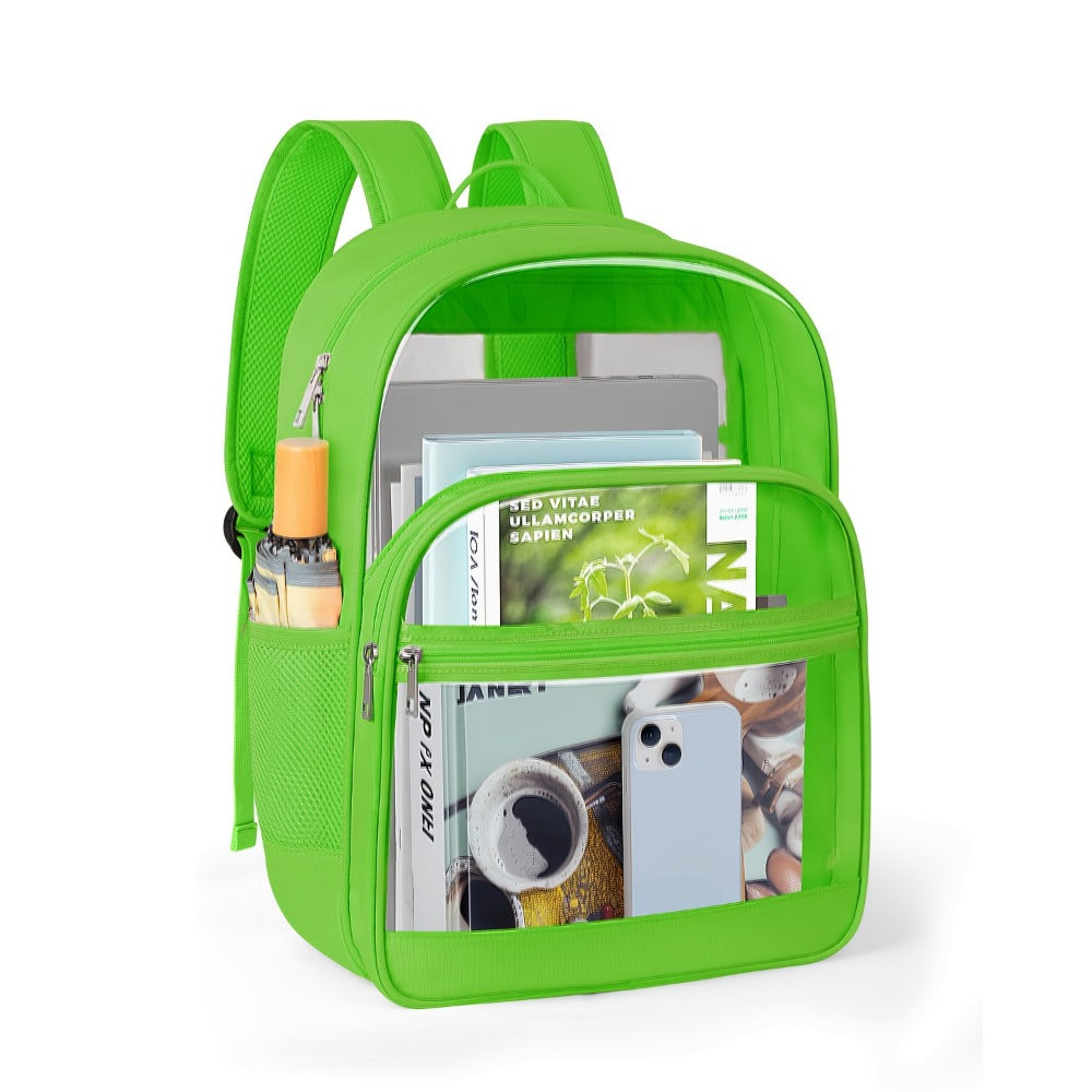 Backpack for Women – Clear, Transparent, Lightweight, for School – detail view 7