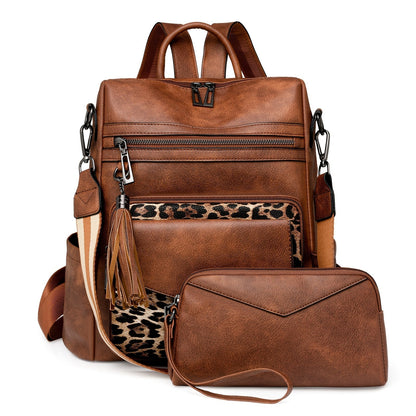 Backpack for Women – 9 Colors, Convertible, Large Capacity, for Travel & Work – front view - product view 16