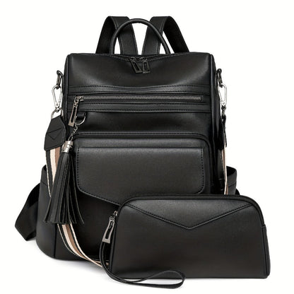 Backpack for Women – 9 Colors, Convertible, Large Capacity, for Travel & Work – detail view 23