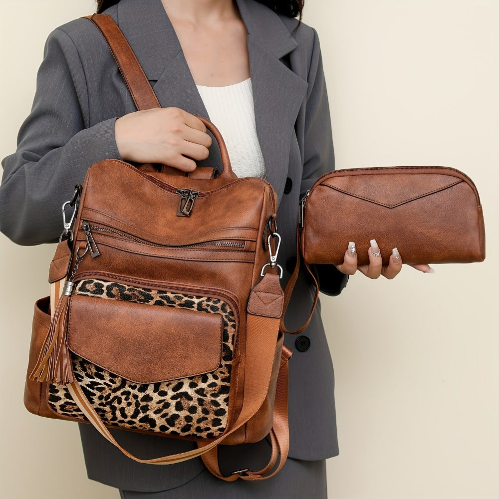 Backpack for Women – 9 Colors, Convertible, Large Capacity, for Travel & Work – detail view 14
