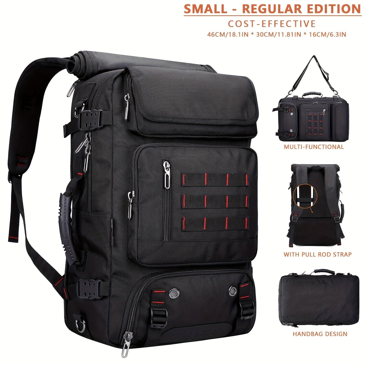 Backpack for Women – Large Capacity, Anti-Theft, for Travel – detail view 3