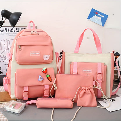 Backpack for Women – Large Capacity, for Travel & School – front view - product view 15