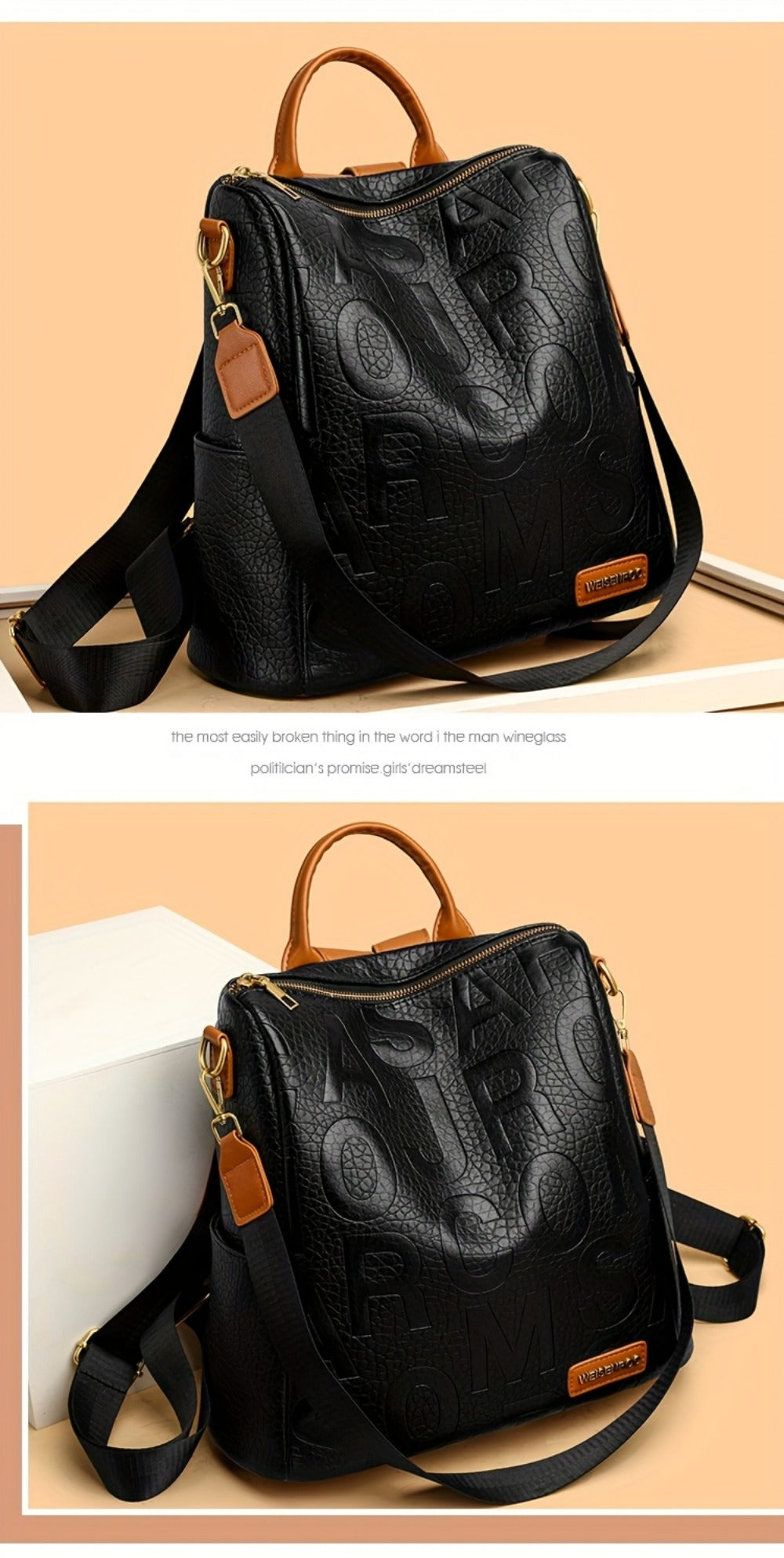 Backpack for Women – Lightweight, for Travel & Work – detail view 15