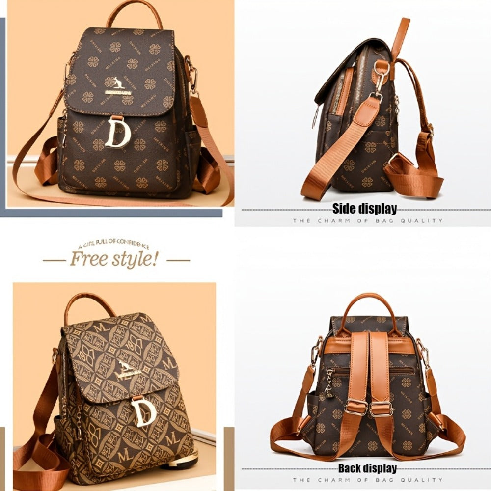 Backpack for Women – Mini, Lightweight, Multi-Pocket, for Travel & Work – detail view 2