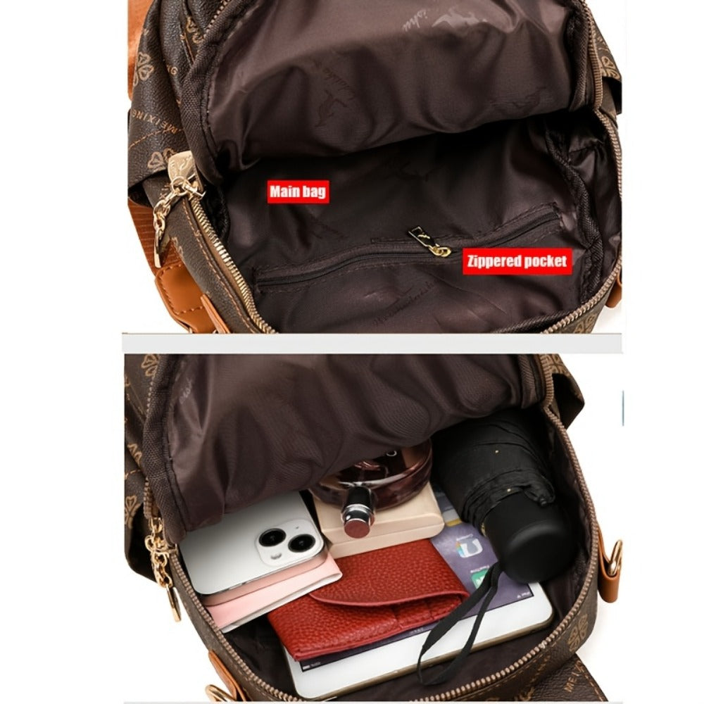 Backpack for Women – Mini, Lightweight, Multi-Pocket, for Travel & Work – detail view 5