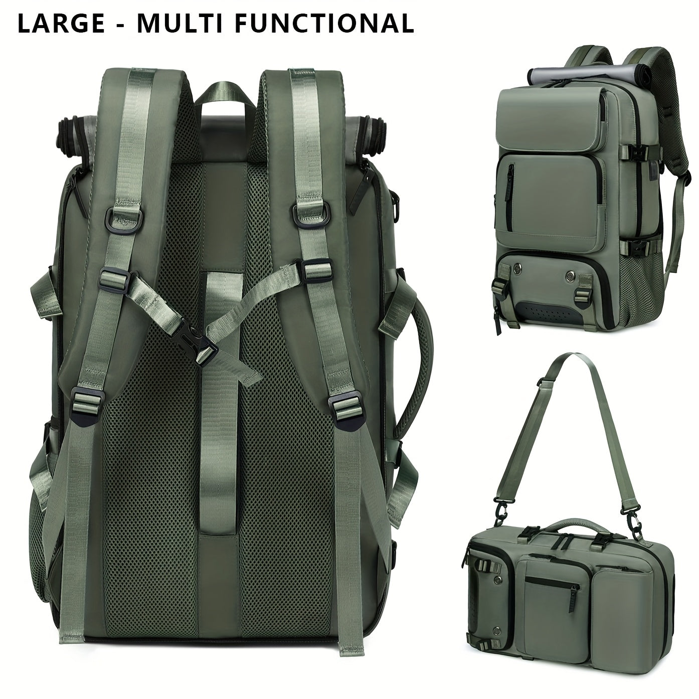 Backpack for Women – Multi-Pocket, for Travel & Work – detail view 19