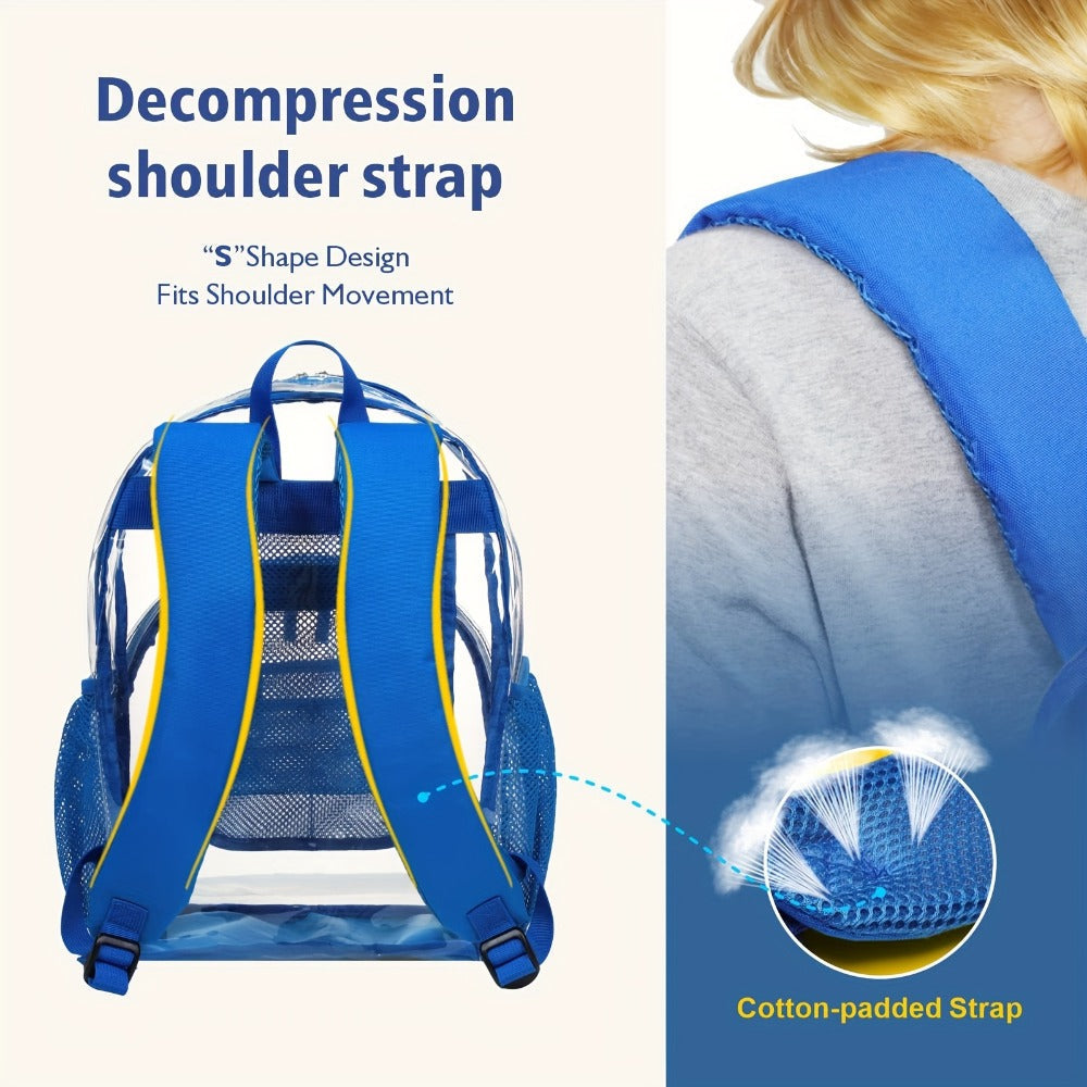 Backpack for Women – PVC, Clear, Transparent, for Travel & Work – detail view 14