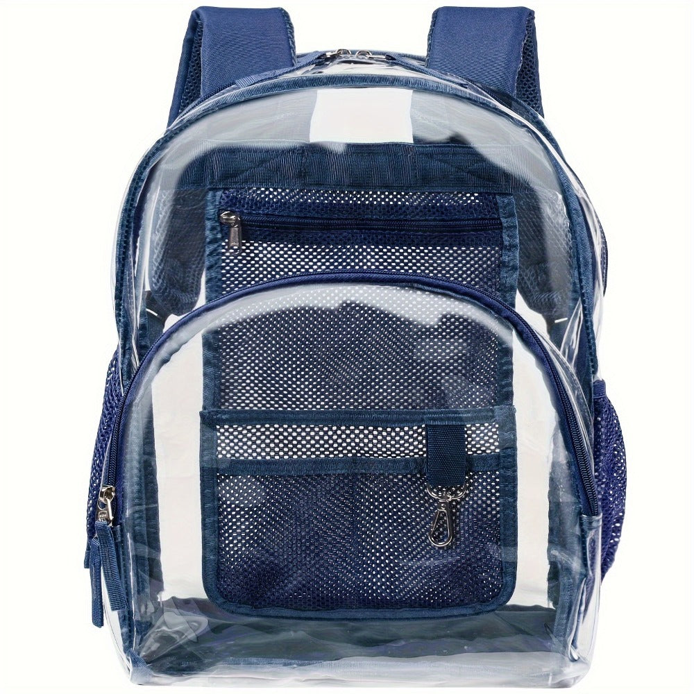 Backpack for Women – PVC, Clear, Transparent, for Travel & Work – detail view 15