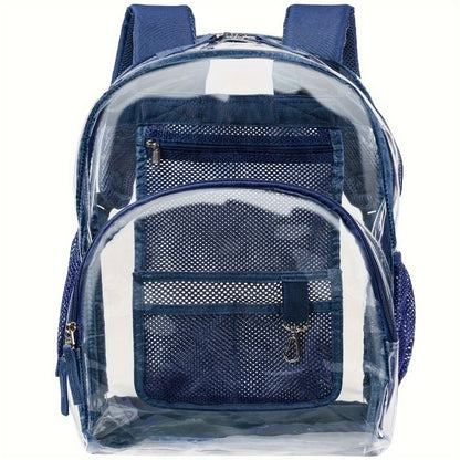 Backpack for Women – PVC, Clear, Transparent, for Travel & Work – detail view 15