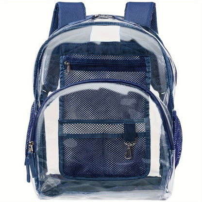 Backpack for Women – PVC, Clear, Transparent, for Travel & Work – detail view 19