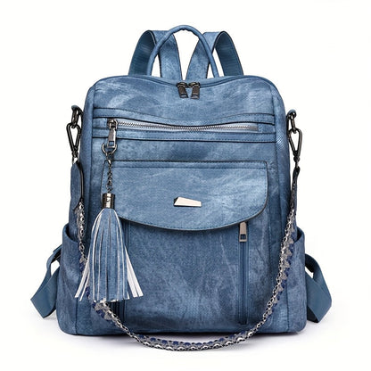 Backpack for Women – Vegan Leather, Convertible – detail view 2