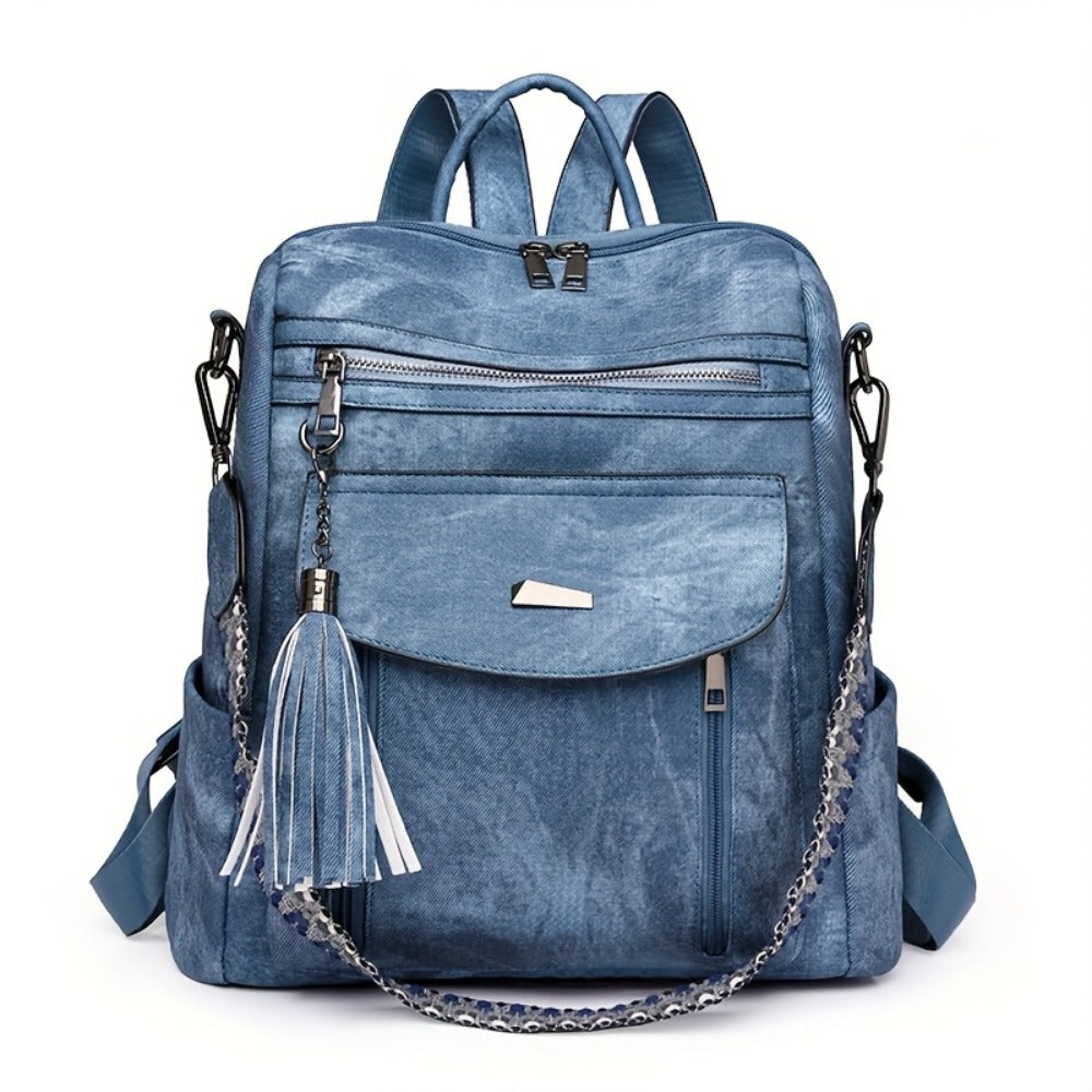 Backpack for Women – Vegan Leather, Convertible – detail view 6