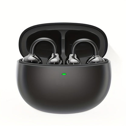 Clip On Wireless Earbuds Open Ear Bluetooth Headphones with Detachable Gemstone Earrings ANC for an Everyday Personal Care Routine