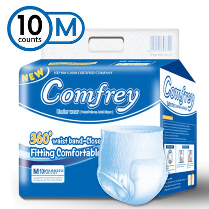 Adult Incontinence Underwear Disposable Pull Ups for Women & Men - Overnight Bladder Control Briefs