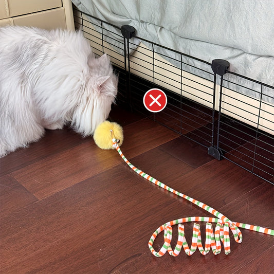 Under Furniture Pet Blocker – Easy-Install Sofa & Bed Gap Filler Fence to Stop Cats & Dogs Getting Under Furniture