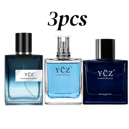 Men's Cologne Gift Set - Eau de Parfum Lavender Fresh & Woody Fragrance, Multi-Piece Sets 2 3 or 4 Bottles