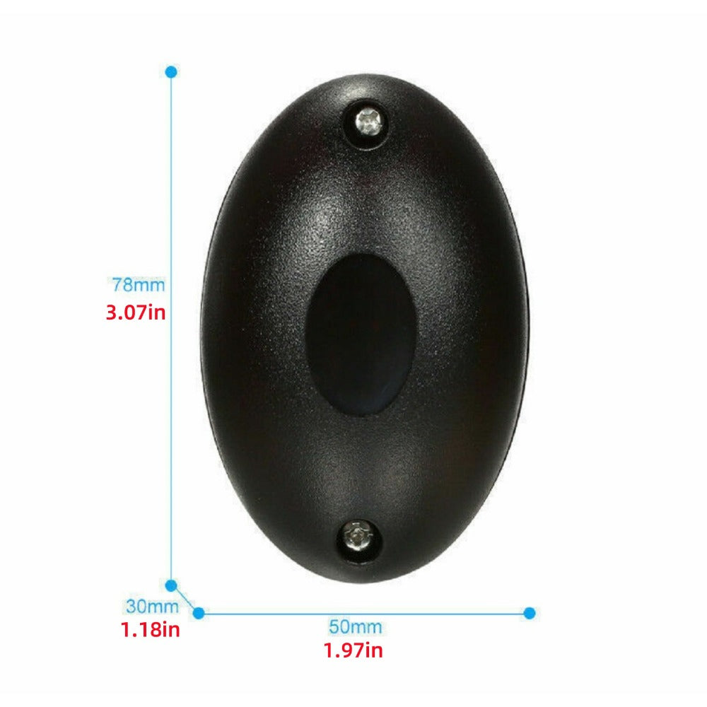Infrared Beam Sensor Security Alarm, Anti-Jamming Outdoor Indoor Motion Detector, 20M Detection Range