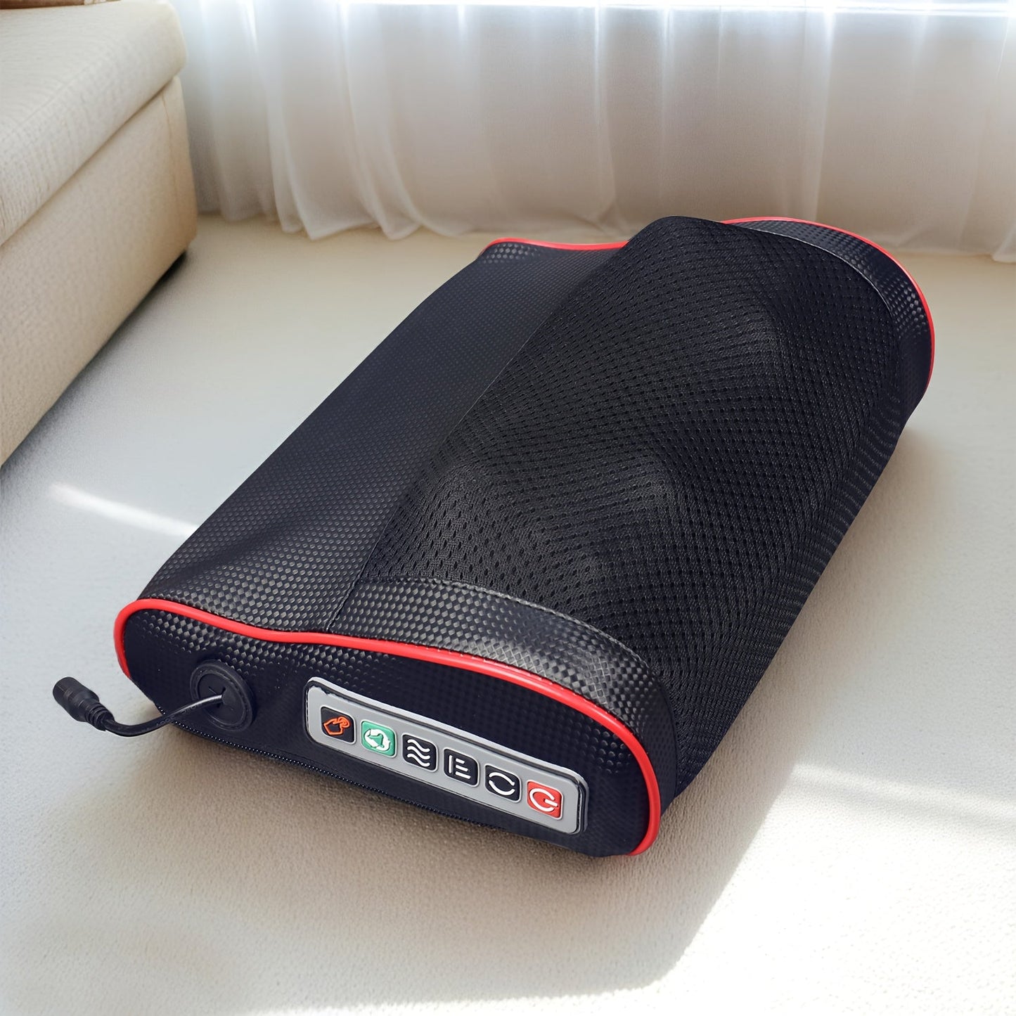 Electric Massager for Neck, Shoulder, Back & Foot – Deep Tissue Kneading Point Massage, Cordless Handheld Body Massager