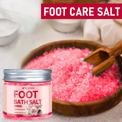 Foot Soak Sea Salt 60g Dry Cracked Heels Hypoallergenic – Moisturizing Mineral Foot Bath Salt 20-Min Relaxing Spa Treatment for Tired Aching