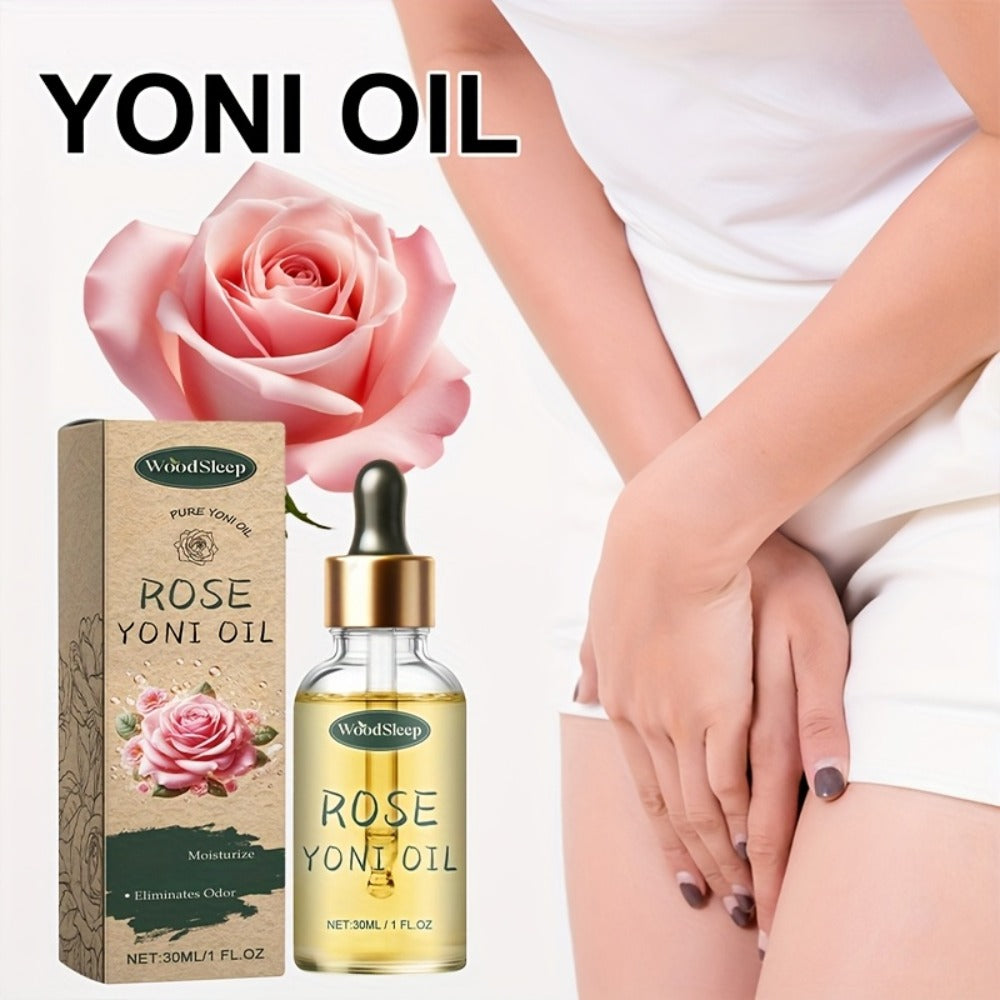 Feminine Care Oil with Rosehip Oil 30ml, Gentle Intimate Care Oil Mild Non-Irritating Formula