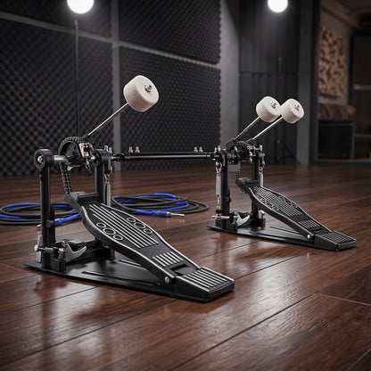 Bass Drum Pedal shown in the Black drum pedal option
