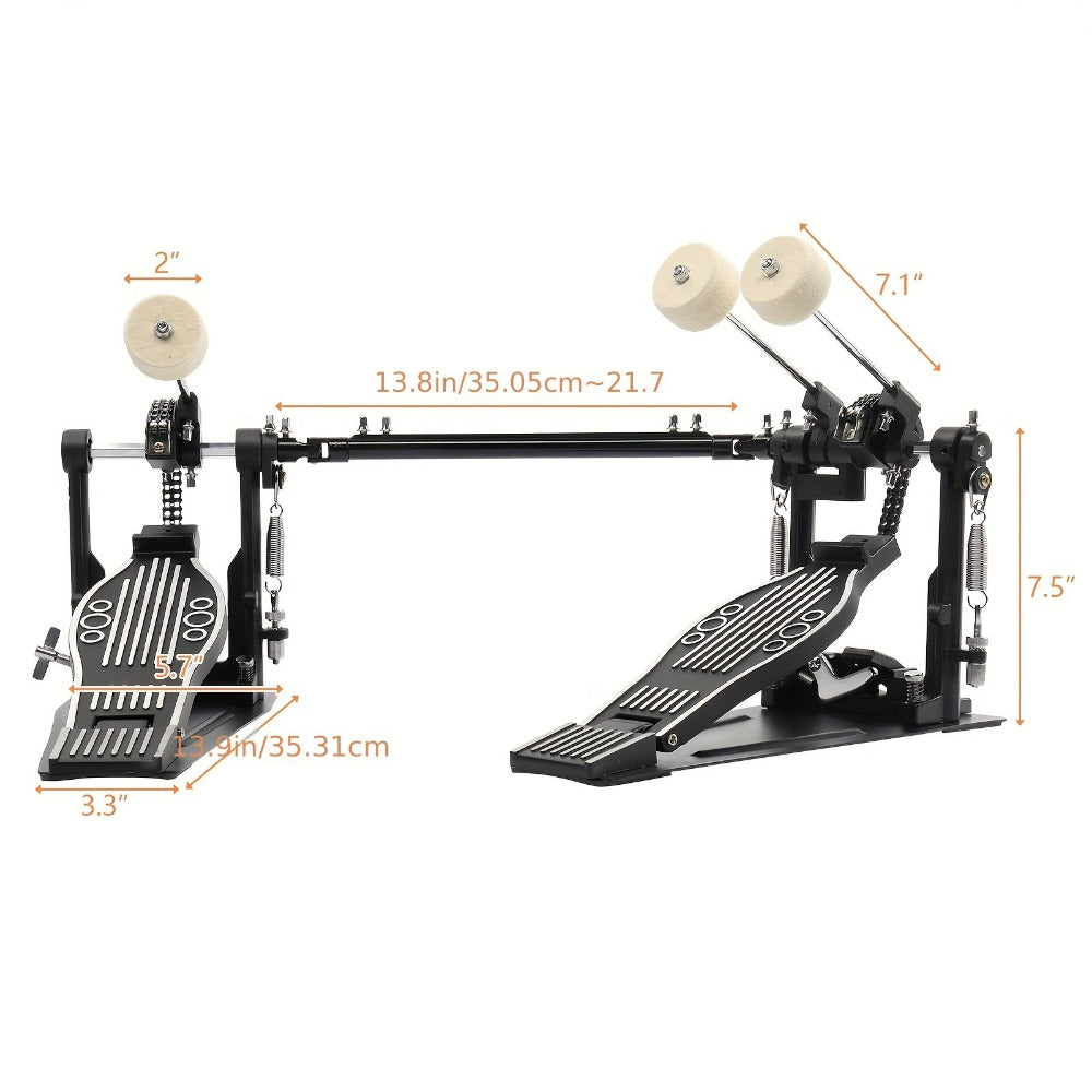 Bass Drum Pedal, Adjustable, MOTOOS, Wool, Felt for Operating A Kick Drum Or Percussion detail image - detail view 6