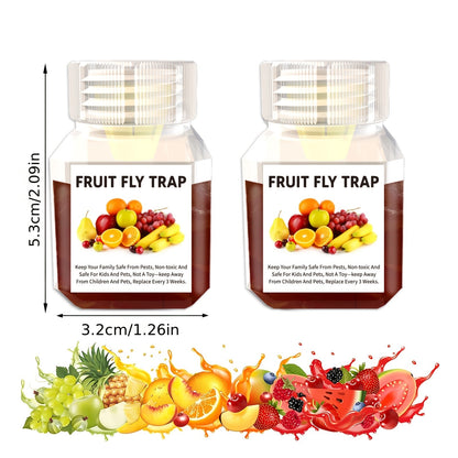 Fruit Fly Trap Indoor Sticky Flying Insect Catcher Bug Trap for Kitchen Home Plant Gnat Whitefly Fungus Gnat Pest Control