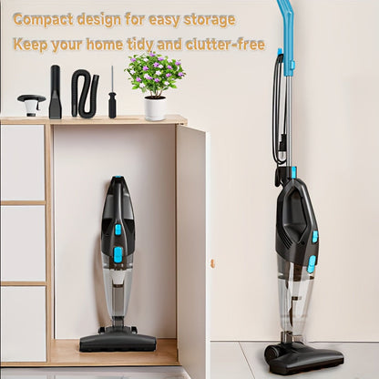 Stick Vacuum Cleaner 70Kpa MAX Suction Cordless & Corded 8-in-1 Handheld Vacuum for Hard Floors, Carpets & Pet Hair