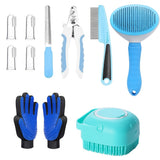 11 pieces blue