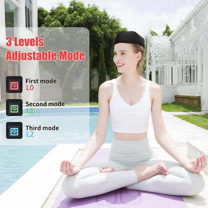 Red Light Therapy Cap FDA Cleared 120 LEDs | 660nm & 830nm Wavelength Hair Growth Helmet for Home Use | Near Infrared Light Therapy Hat