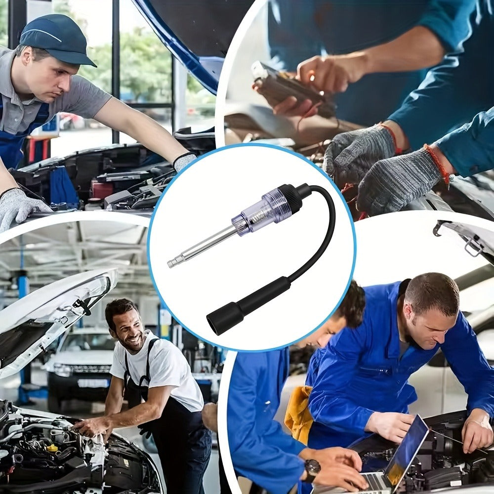 Spark Plug Tester 3-Pack – Automotive Diagnostic Tool with Glowing Bulb Indicator for Cars, Lawnmowers & Small Engines