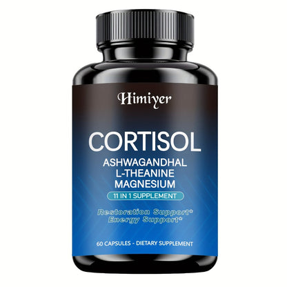Ashwagandha & Rhodiola Rosea Capsules for Cortisol Control, Energy & Restful Sleep for Bath Time, Home Spa and Personal Care