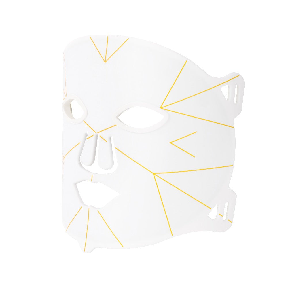 LED Face Mask 7 Color Light Therapy Photon Skin Rejuvenation Mask Portable Silicone Beauty for Entryways, Bedrooms and Living Spaces