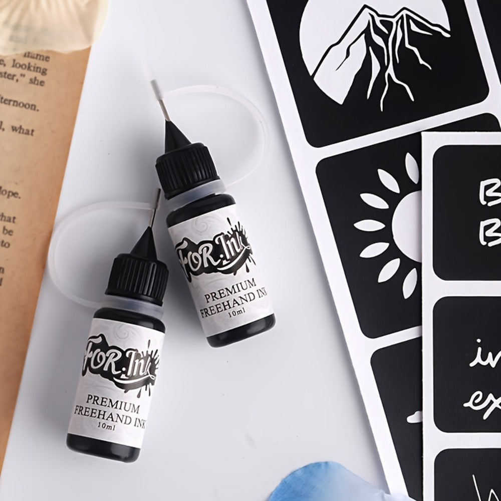 Tattoo Ink 8-Bottle Mixed Color Set with One Kit Configuration and Color Selection with Item-Specific Color, Capacity and Bottle Choices