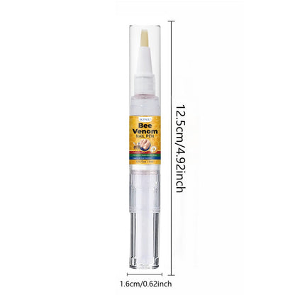 Toenail Pen with Bee Venom, Extra Strength Nail Hardener & Brightener, Nourishing Formula, Treatment