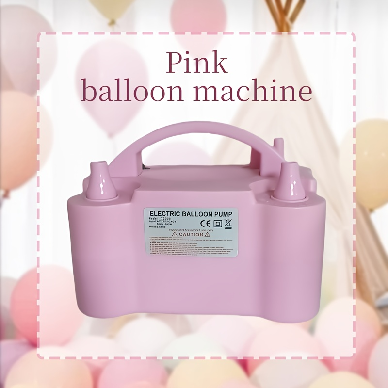 Electric Balloon Pump Double Nozzle 600W – Portable Fast Balloon Blower Inflator for Party Decoration, Birthday, Wedding & Events