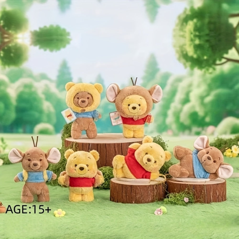 MINISO Disney Winnie The Pooh & Friends Blind Box Figure with the Listed Color, Size or Set Options for Everyday Use