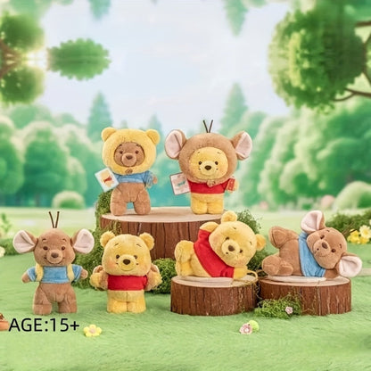 MINISO Disney Winnie The Pooh & Friends Blind Box Figure with the Listed Color, Size or Set Options for Everyday Use