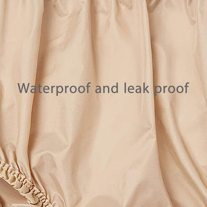 Adult Diaper Cover Reusable Incontinence Pants, Noiseless Nylon Pull-On Leak Protection Underwear for Day & Night