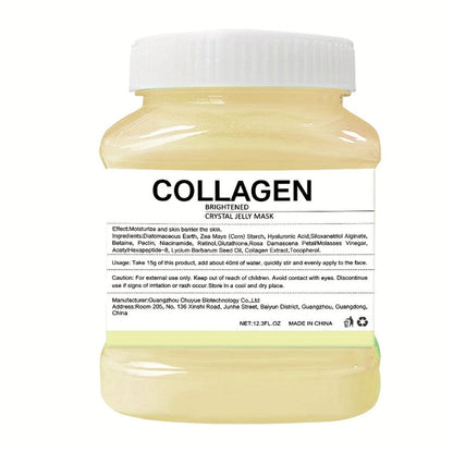 DIY Peel-Off Face Mask Powder Collagen & Turmeric, with Hyaluronic Acid & Beta-Glucan for Bath Time, Home Spa and Personal Care